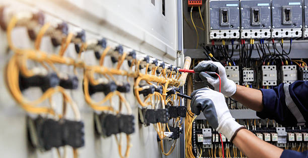 Professional Electrician technician working in Winchester, VA